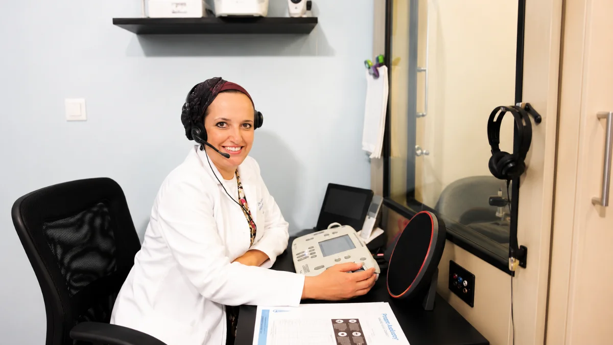 Modern hearing evaluation equipment at Primary Audiology