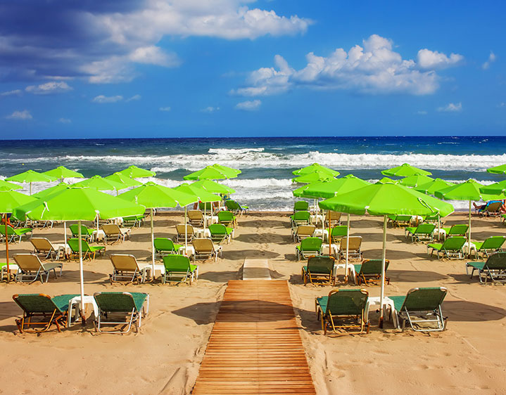 Tot rust komen aan het strand