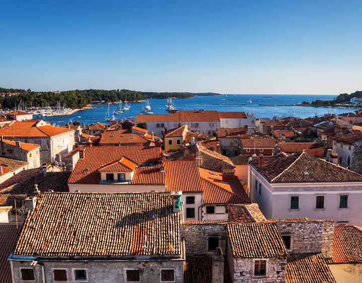 Het historische hart van Porec