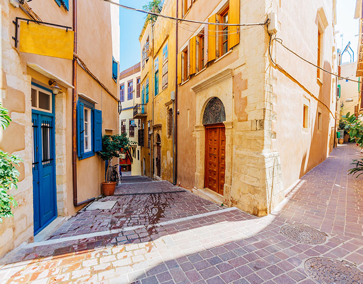 Cultuur snuiven tijdens een vakantie in Chania