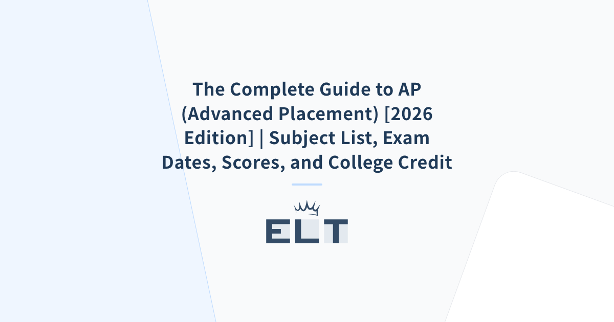 The Complete Guide to AP (Advanced Placement) [2026 Edition] | Subject ...