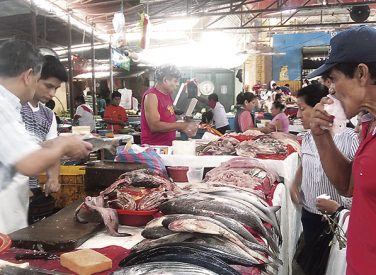 Los precios de pescados bajan en los centros de abastos de Piura
