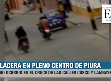 [Video] Balacera en pleno centro de Piura