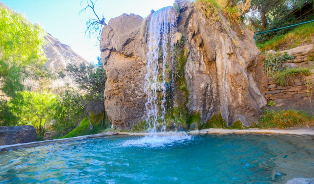 Churin y sus aguas termales con propiedades medicinales