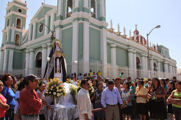 Semana Santa inicia con misa en honor a la Virgen María Dolorosa