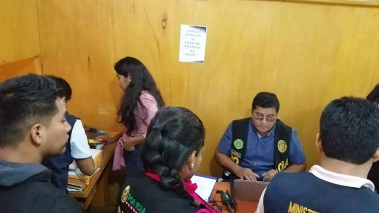Incautan pruebas de presuntos delitos en el municipio de Ayabaca