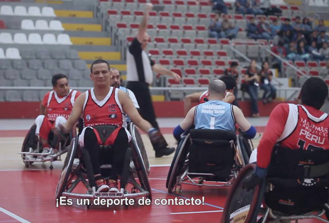 Lanzan documental sobre equipo peruano de rugby en silla de ruedas