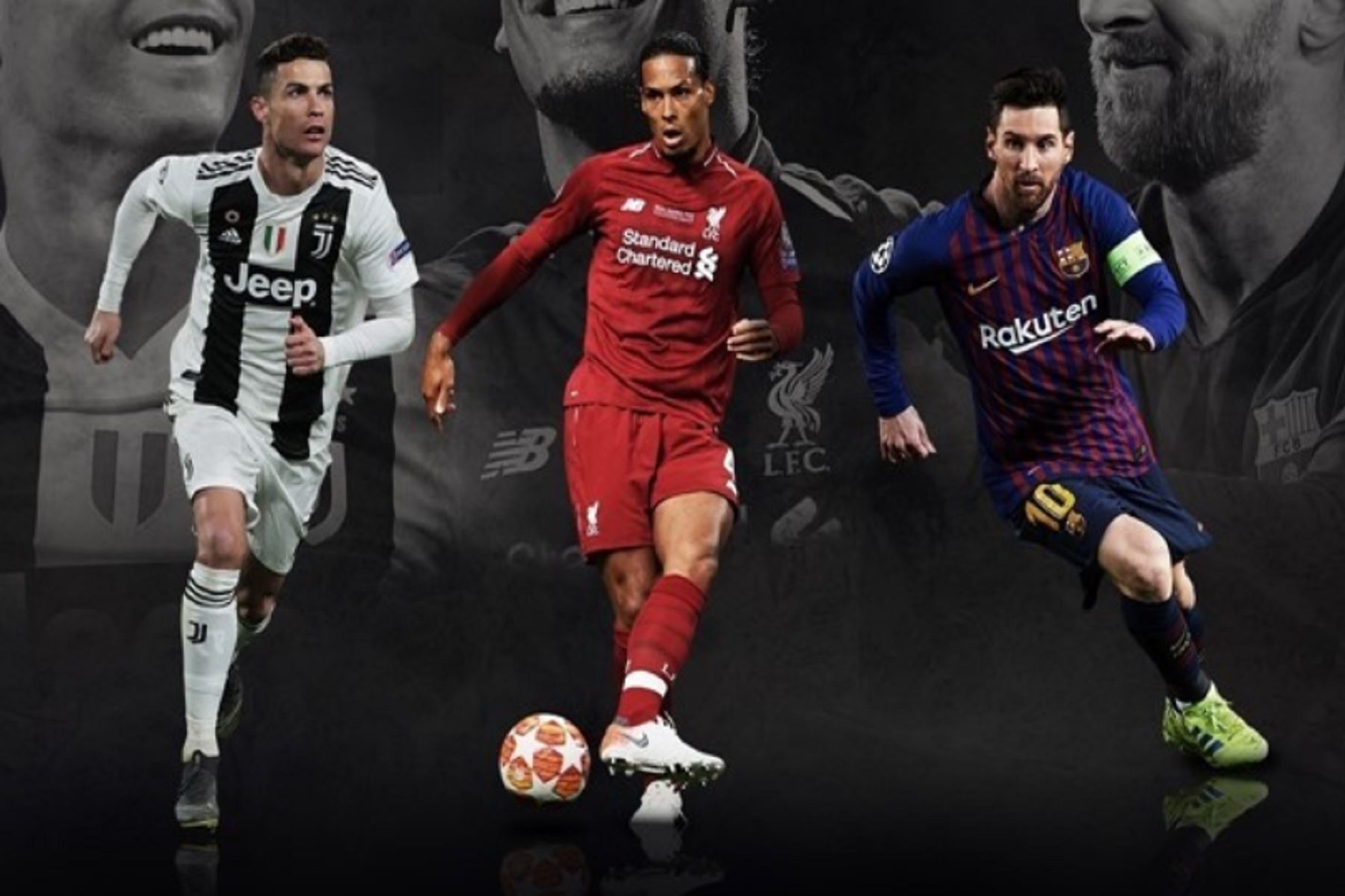 Messi, CR7 y Virgil Van Dijk ej la final del  «FIFA The Best»