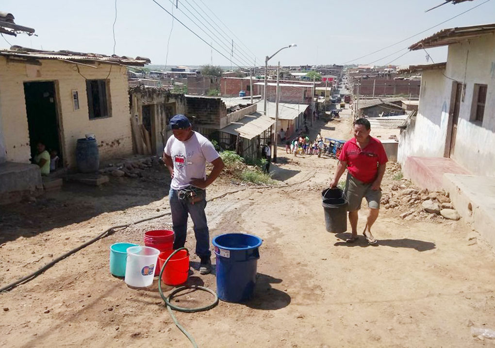 Tambogrande: Familias cumplen 15 días sin agua potable