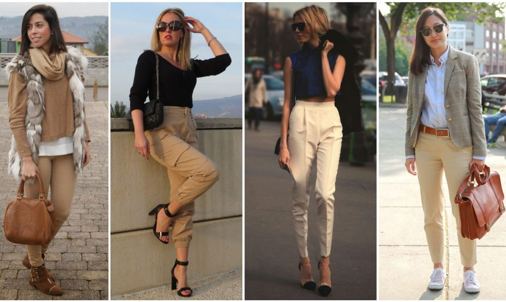 Outfits con pantalón beige que usar - Diario El Tiempo Piura