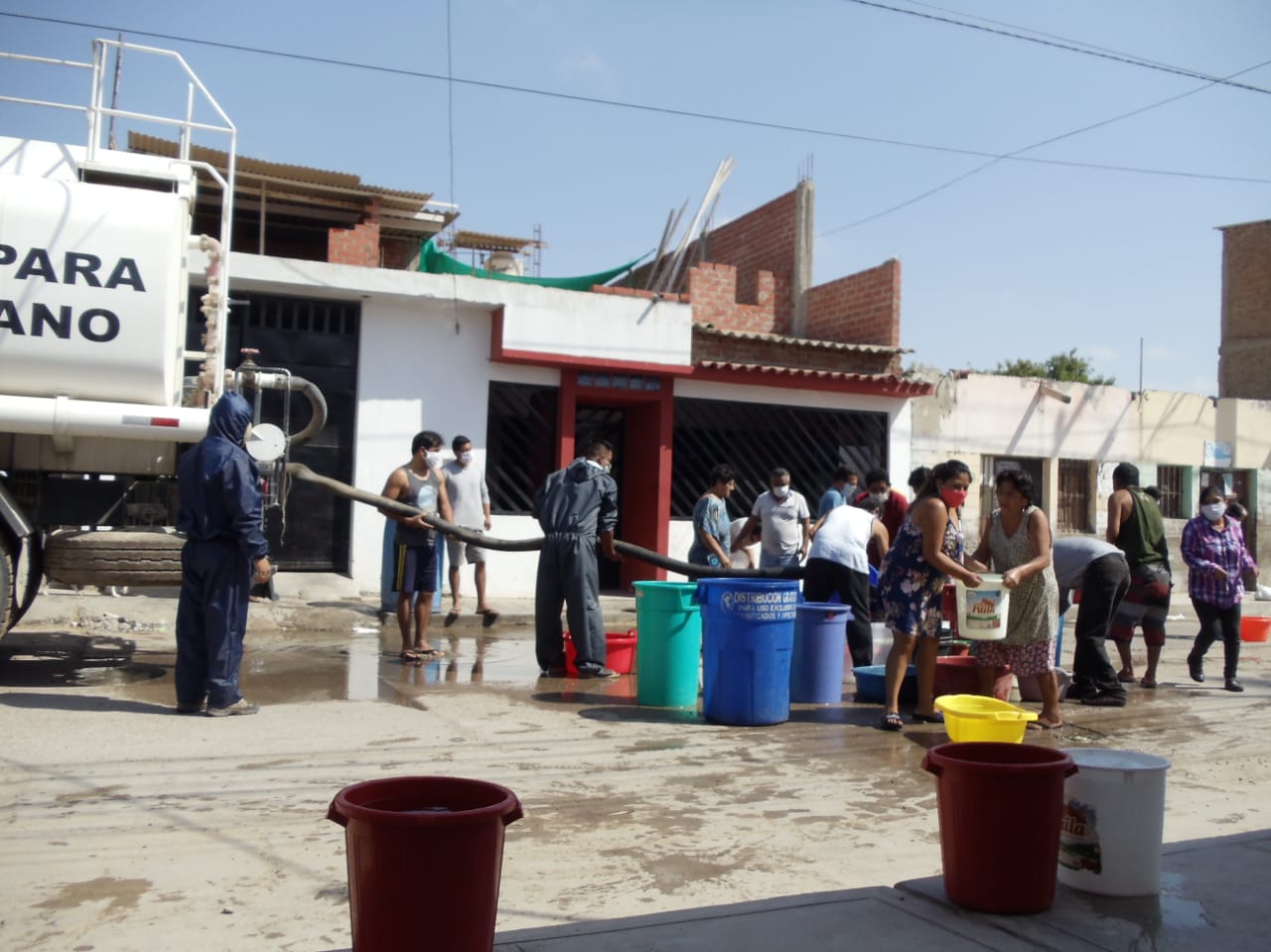 El agua potable en medio de la pandemia