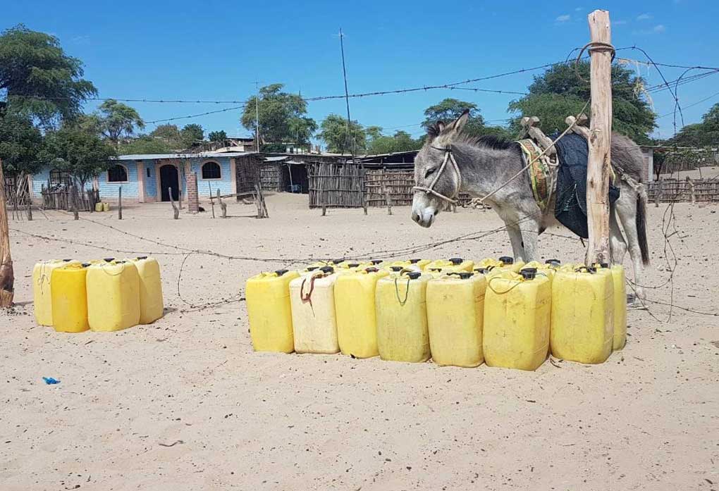 Pobladores de Santana exigen tener justo abastecimiento de agua potable