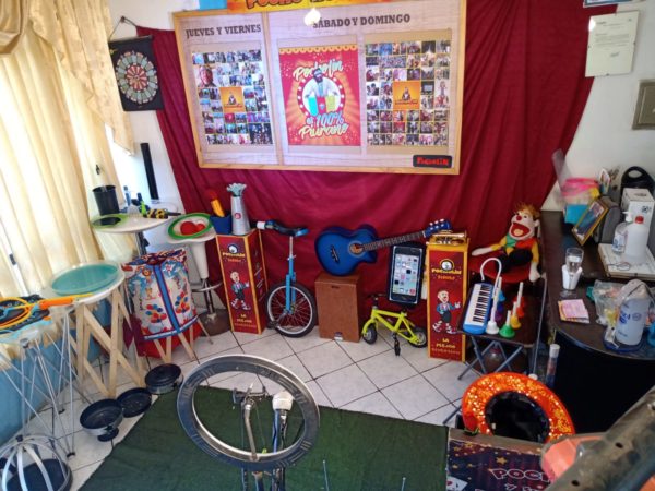 El estudio de Pocholín / Foto: Pocholín