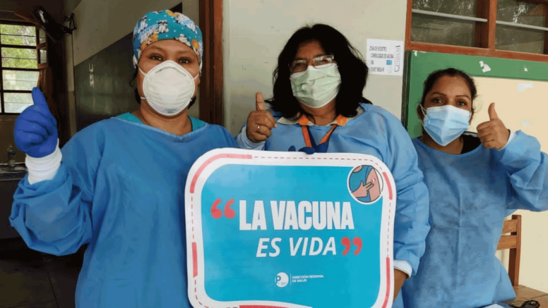 Sullana: este lunes 12 inicia vacunación a personas de 58 y 59