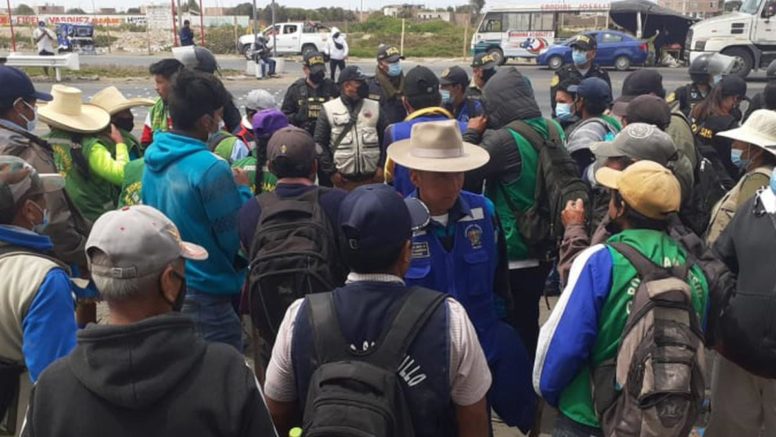 SUTRAN recomienda a pasajeros postergar viajes al norte del país por paro de ronderos