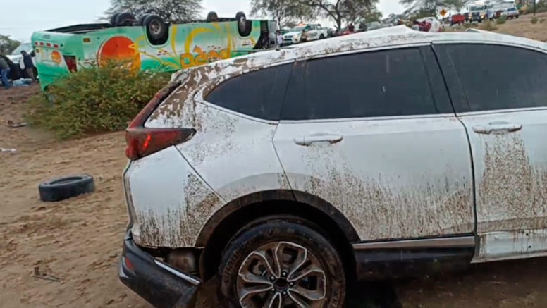 Tres accidentes en la carretera Piura – Chulucanas tras lluvias