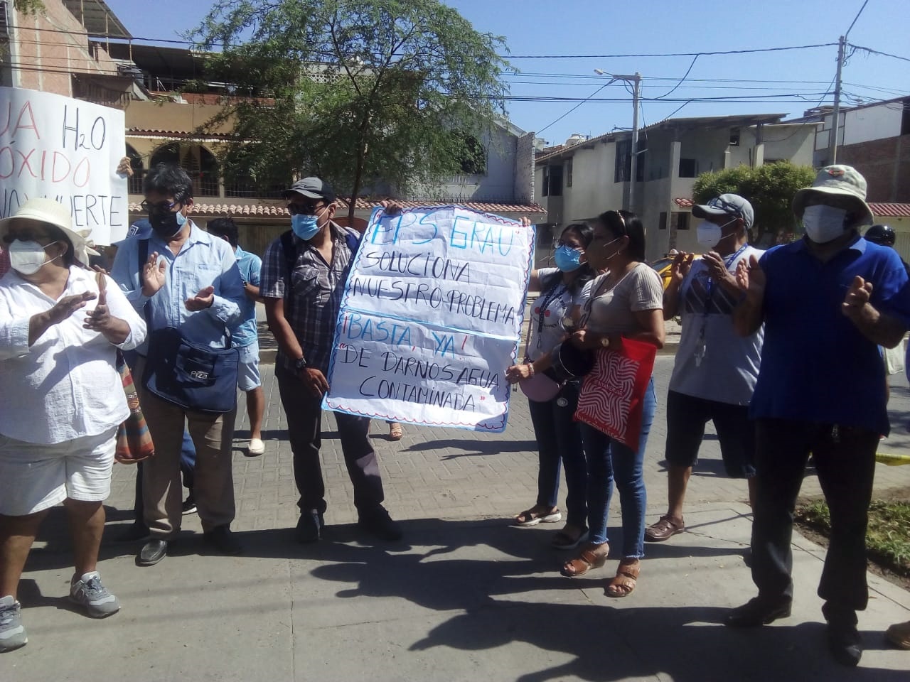 Vecinos preparan medidas de fuerza por falta de agua