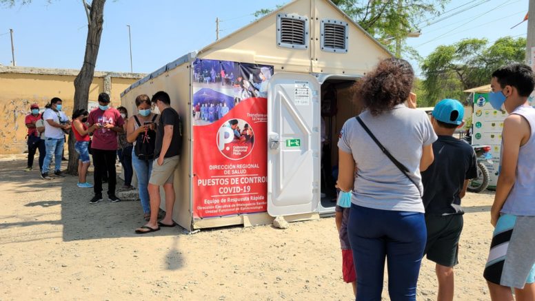 Piura: se triplica la demanda de pruebas Covid