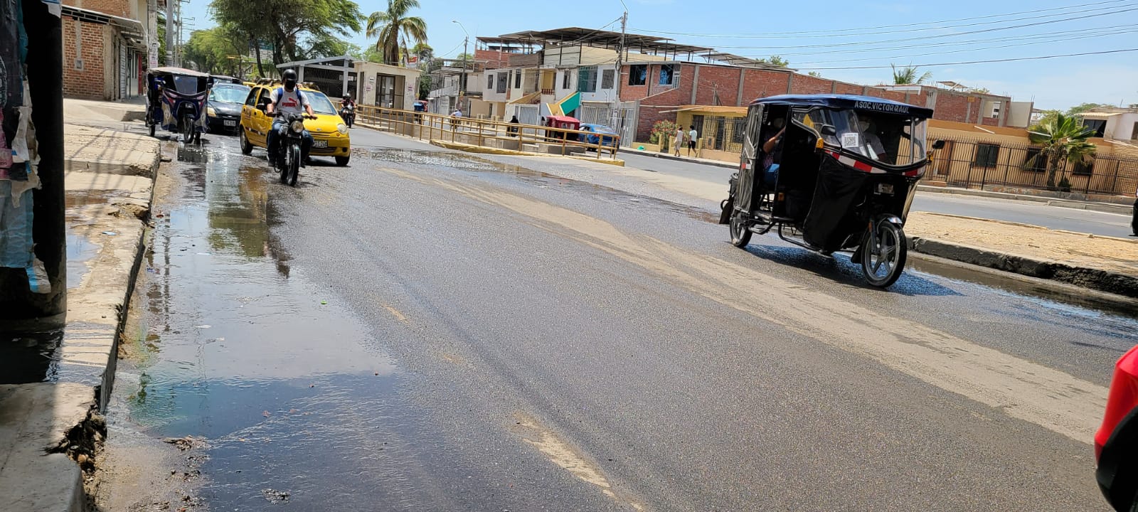 Piura: colapso de desagüe afecta a vecinos de la Urb. San José
