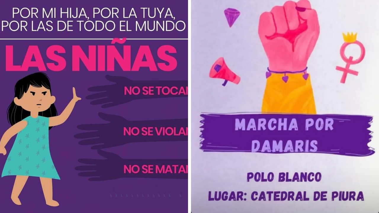 Piuranos convocan marcha para exigir justicia para niña violada en Chiclayo