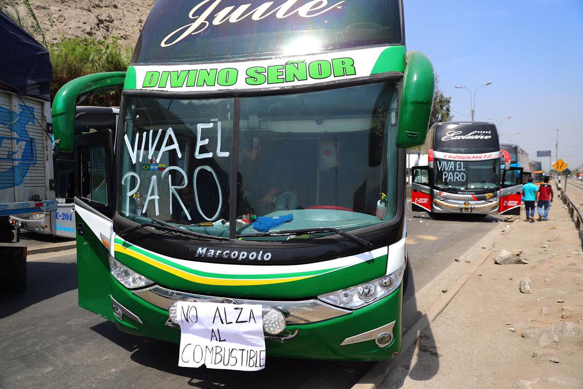 Gremio de transportistas de Huarmaca se unen a paro de este 4 y 5 de abril