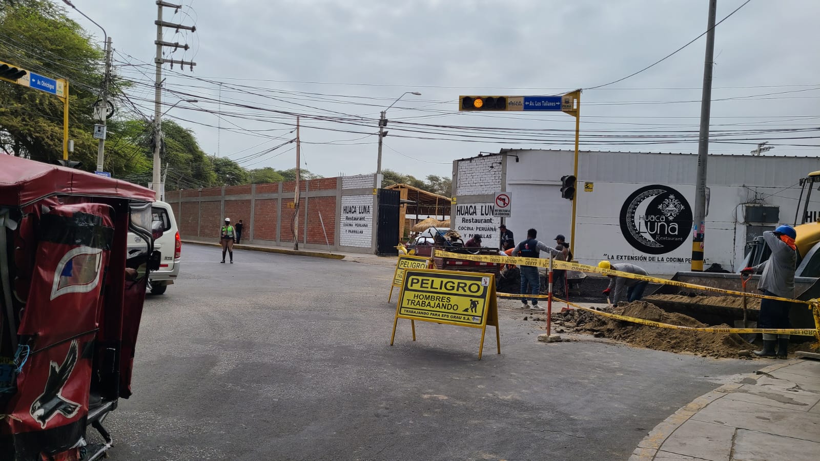 Piura | El Chipe | San Eduardo | cierre de avenida - El Tiempo