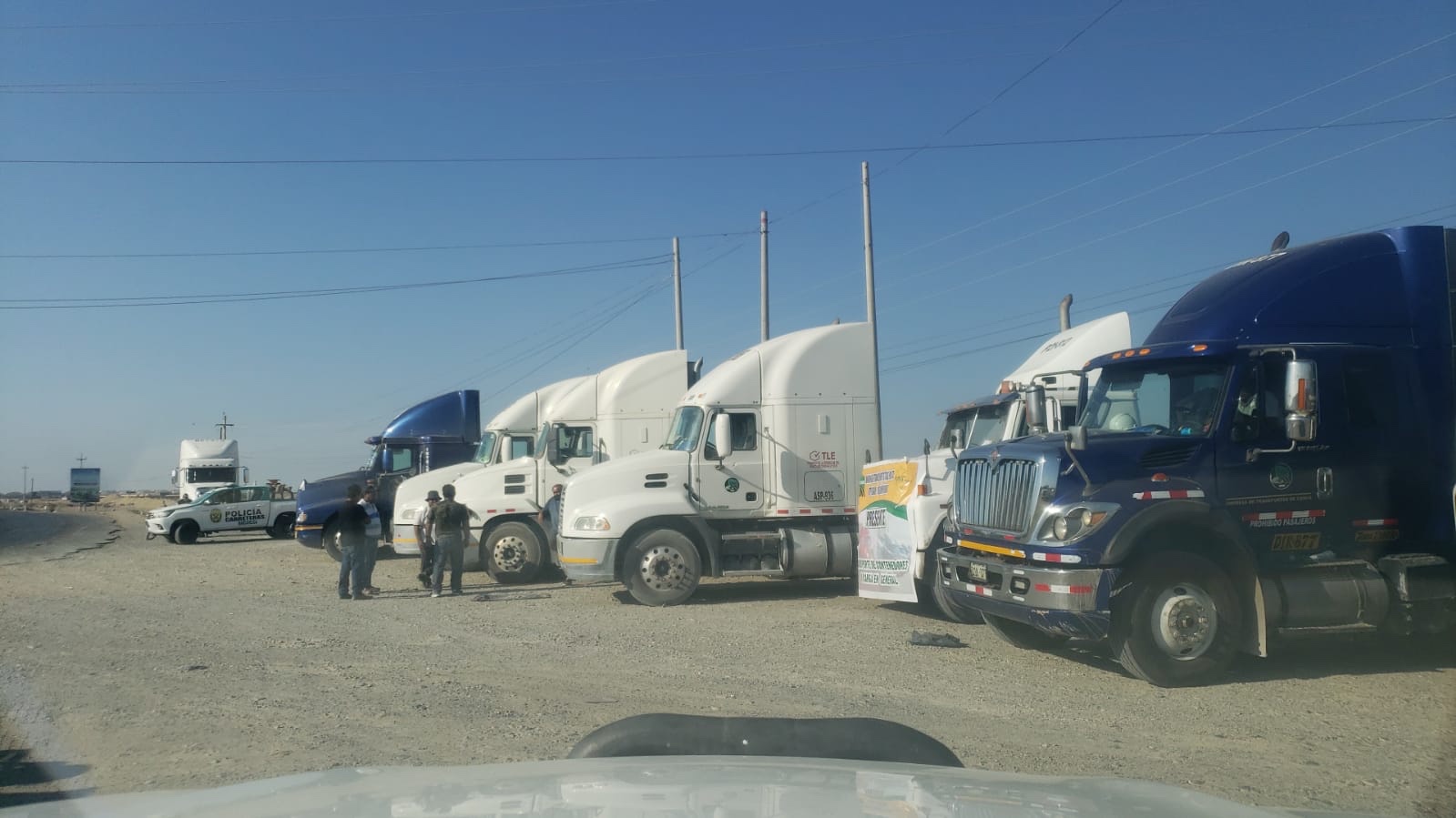 Gobierno y transportistas de carga pesada llegan a un acuerdo parcial