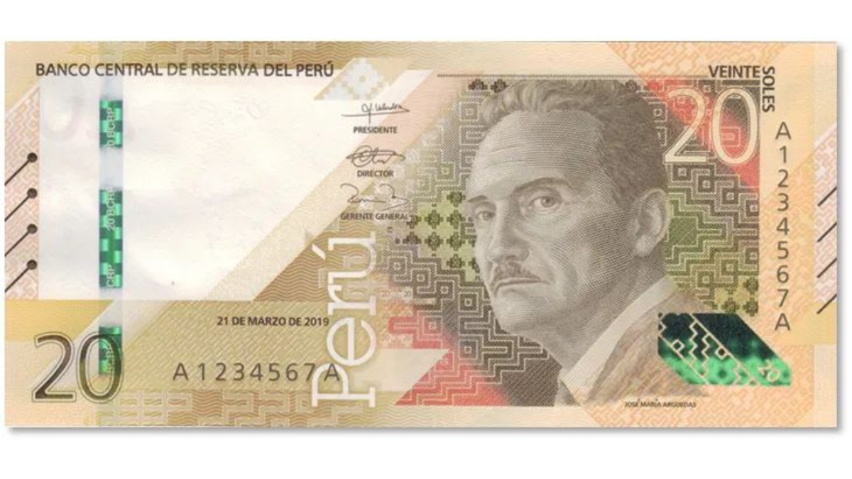 Billete 20 