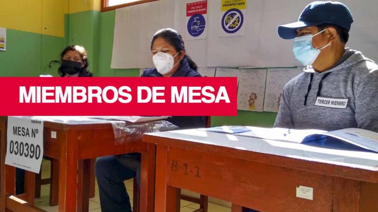 ONPE: Cómo saber si soy miembro de mesa en las elecciones municipales 2022