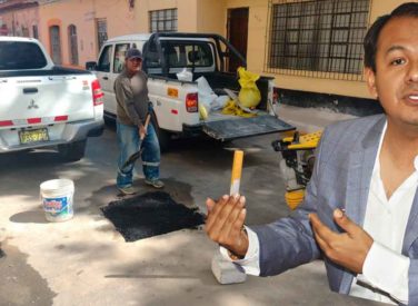 Alcalde de Piura: “Denuncio públicamente que la Eps Grau ha roto las nuevas pistas del centro…”