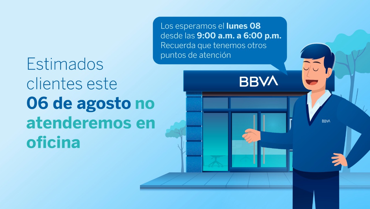 Feriado 6 de agosto: ¿qué entidades bancarias atenderán este sábado?