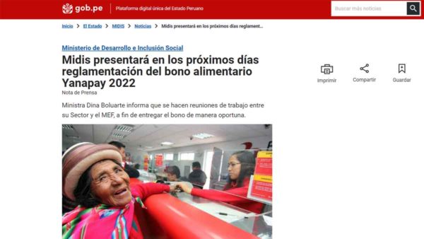 Bonos Perú, LINK con DNI ¿Hay una nueva lista de beneficiarios del bono Yanapay 700 2022 y qué se sabe del bono alimentario Yanapay 2022?