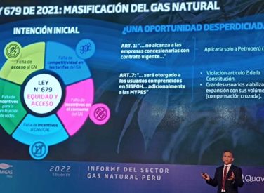 En Vivo | Informe del sector gas natural en el Perú