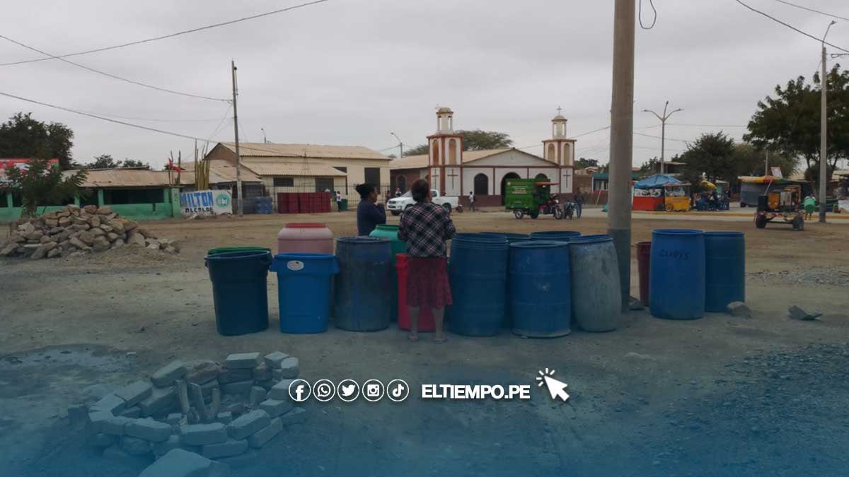 Piura: pobladores de Sullana padecen por la falta de agua potable