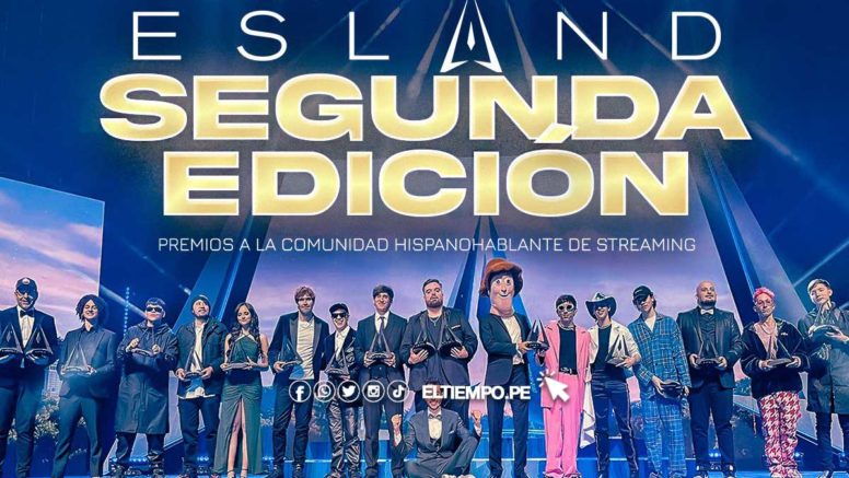 Premios Esland 2023: esta es la lista de los streamers ganadores