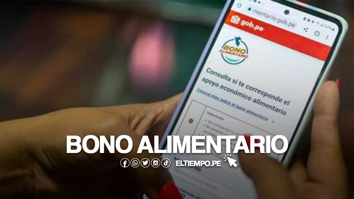 ¿Quiénes son beneficiarios del Bono Alimentario 2023? Requisitos y LINK