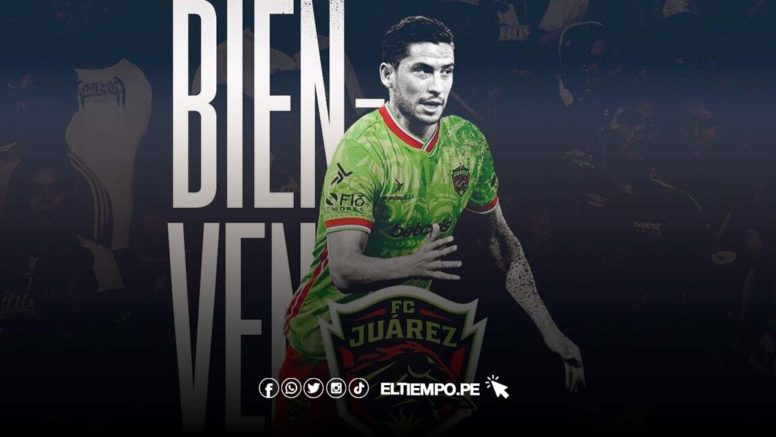 FC Juárez presenta a Santiago Ormeño como su nuevo fichaje