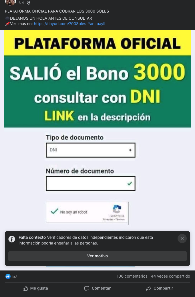 ¿Bono 3000 soles 2023? Midis lanza contundente pronunciamiento