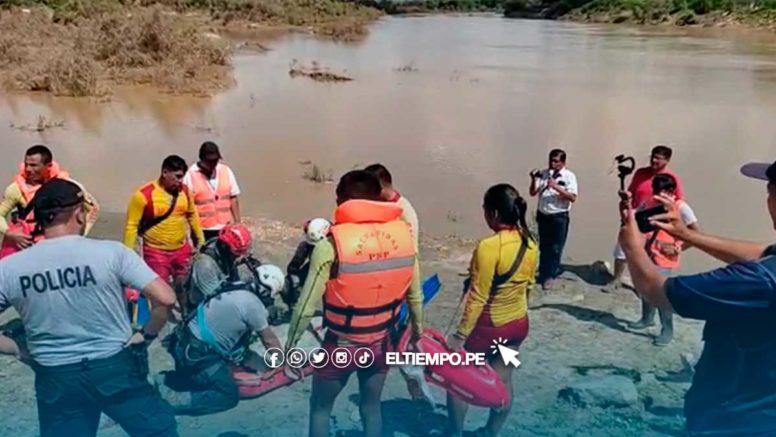 Piura: hallan cuerpo de trabajador social que desapareció cruzando el río