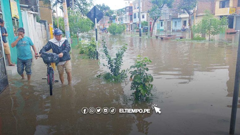 Piura: Lluvias moderadas y de fuerte intensidad seguirán hasta abril