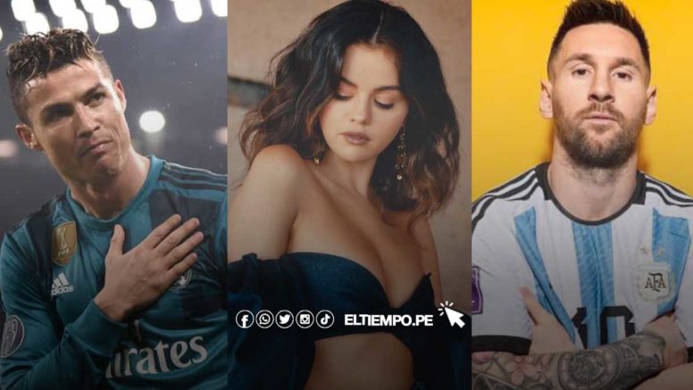 Selena Gómez se une a Cristiano y Messi como los personajes más seguidos en Instagram.