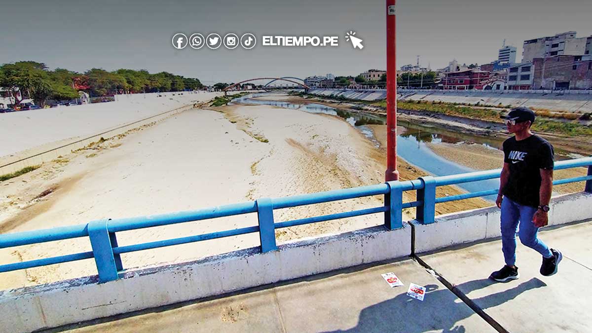 El cauce del río Piura tiene zonas con hasta seis metros de sedimentos