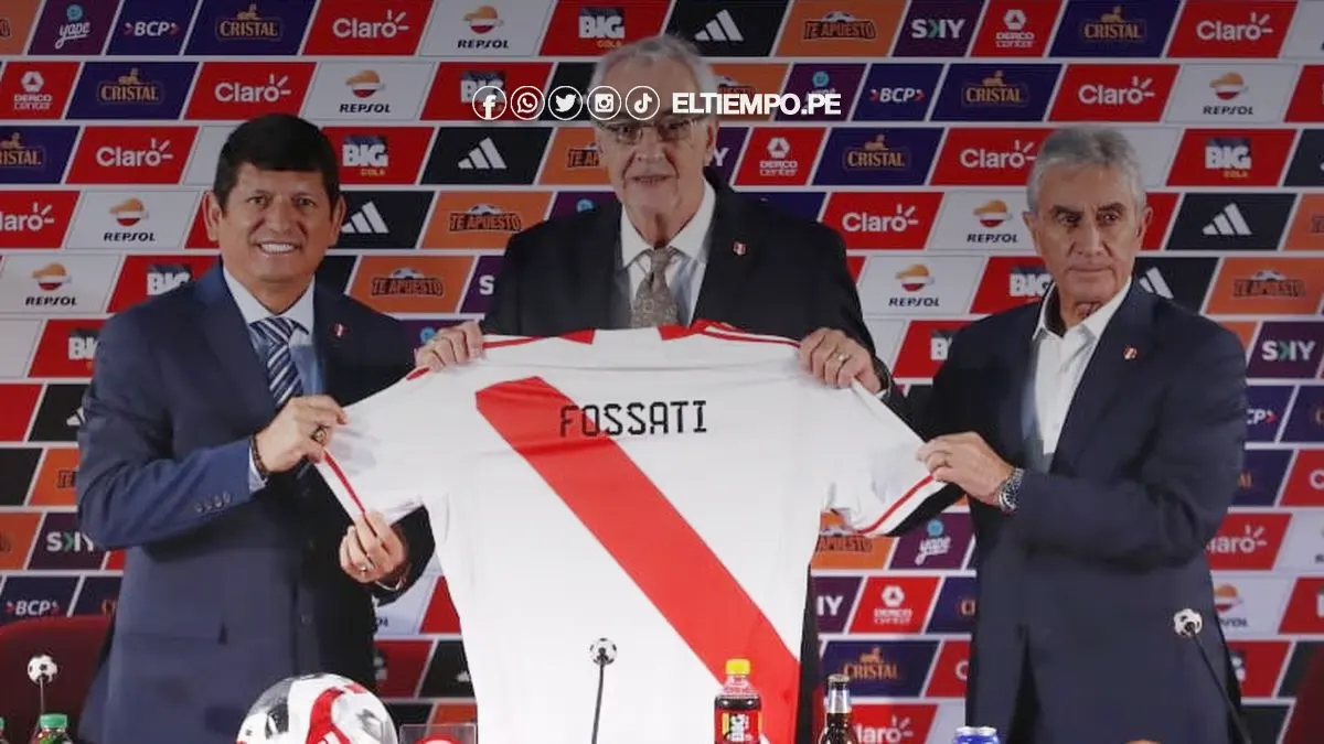 Presentación de Fossati EN VIVO como nuevo DT de la Selección Peruana