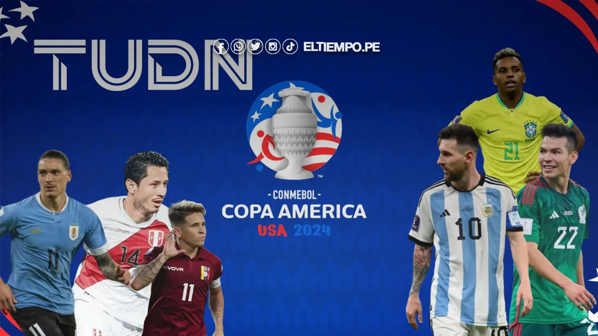 TUDN transmitirá a CONMEBOL Copa América 2024™ para o público  hispanofalante nos EUA