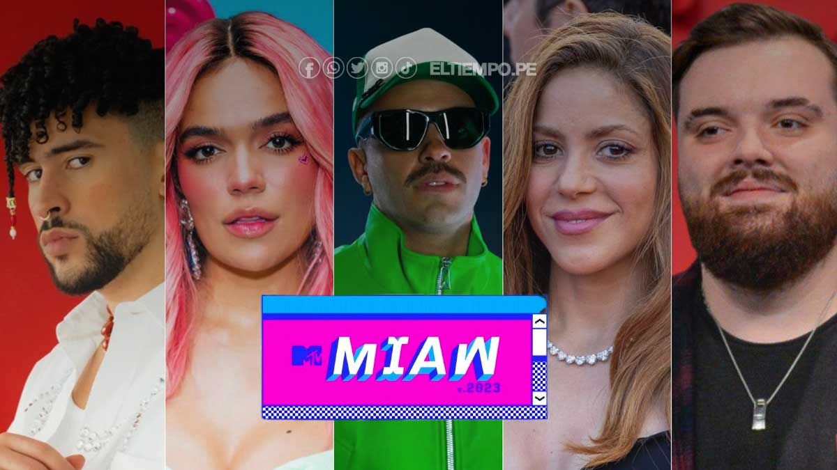 MTV MIAW 2023 nominados LINK para votar por tu favorito y fecha de los