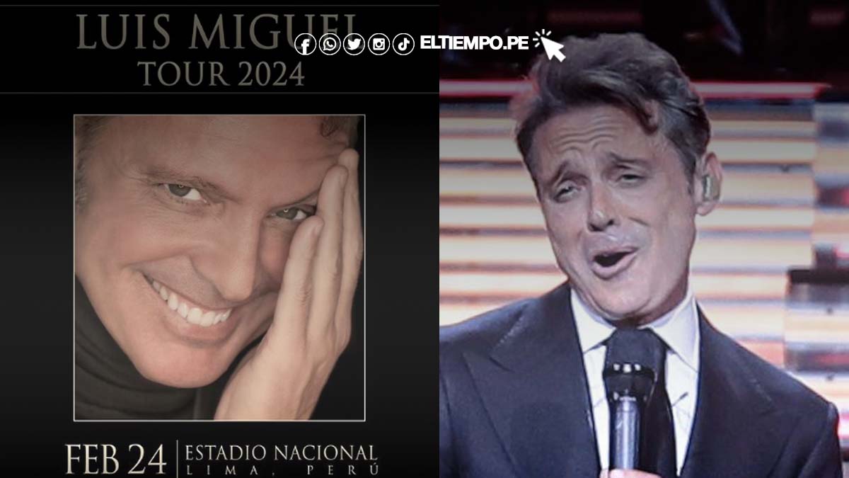 Entradas Luis Miguel 2024 en Estadio Nacional de Lima Perú, precios y