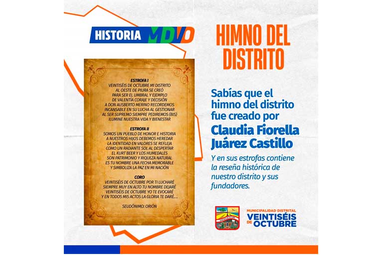 Himno de Veintiséis de Octubre/foto: captura