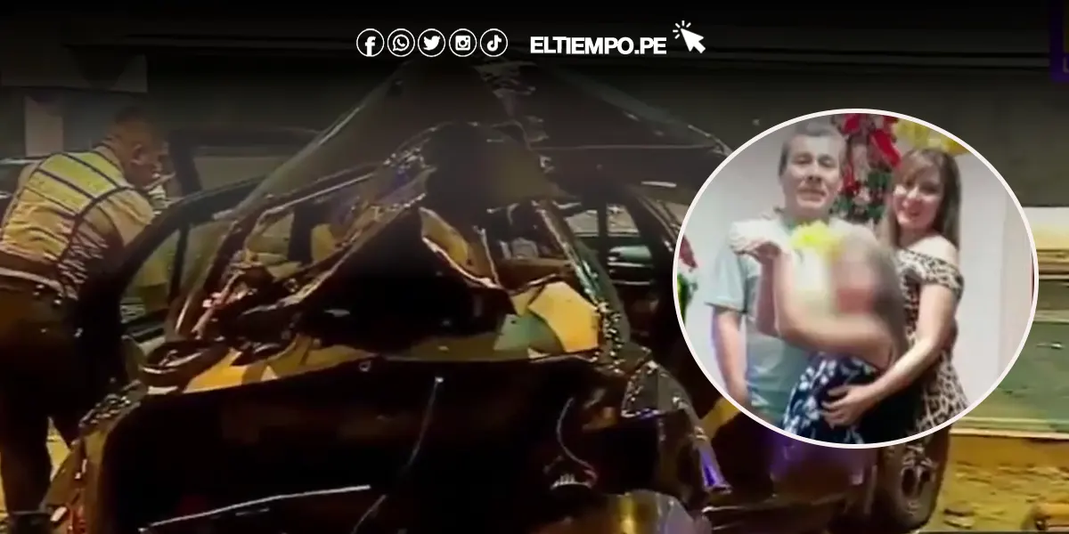 Lima: Familia sufre fatal accidente de tránsito y solo la hija logró salvarse