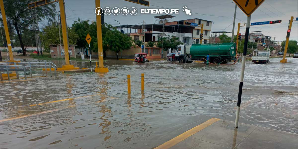 Piura: lluvias continuarán durante la semana