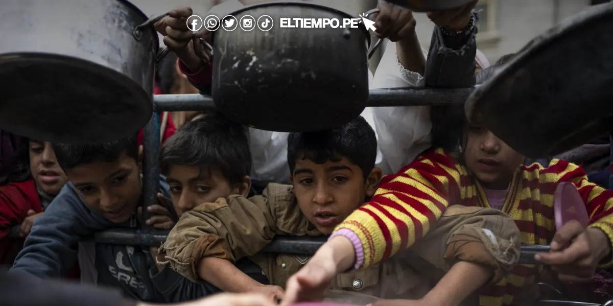 10 niños mueren por desnutrición en hospitales del norte de Gaza